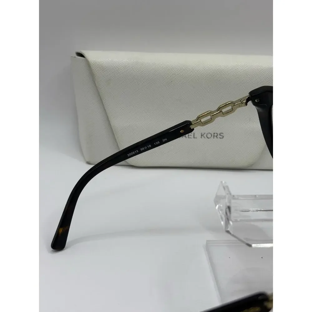 Michael Kors MK2009 Sunglasses Tortoise Brown Lens Women 58mm
